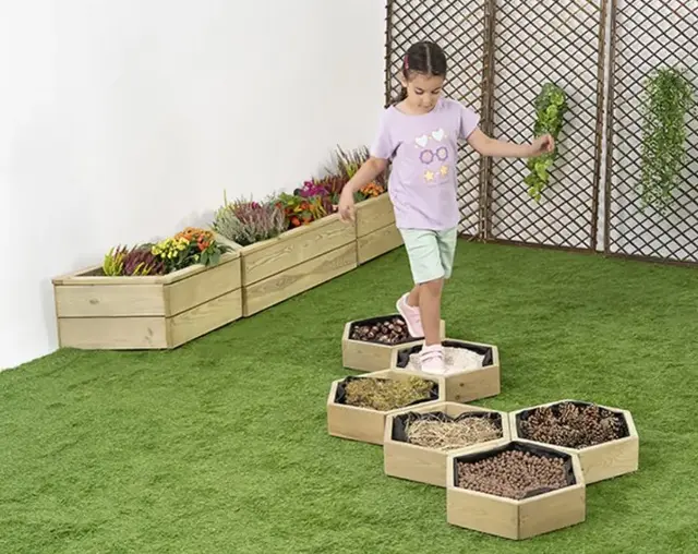 Oasis sensorisk kasse L41 x B37 x  H11 cm 