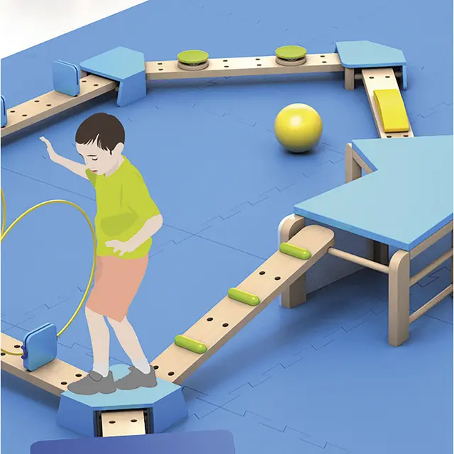 Actigym balansebom klatre L125 x B16 x H4 cm 