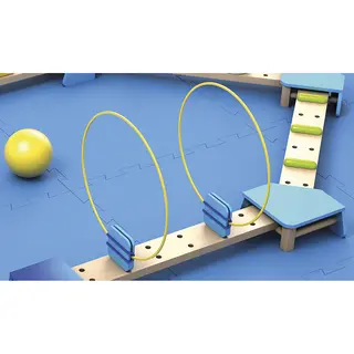 Actigym balansebom hinder L125 x B16 x H4 cm