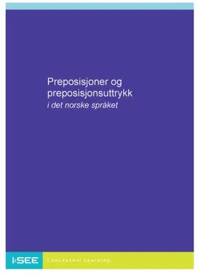 Norske preposisjoner 
