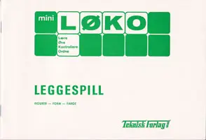 Leggespill 1 trinn 