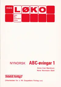 Nynorsk øvingar 1 2 trinn 