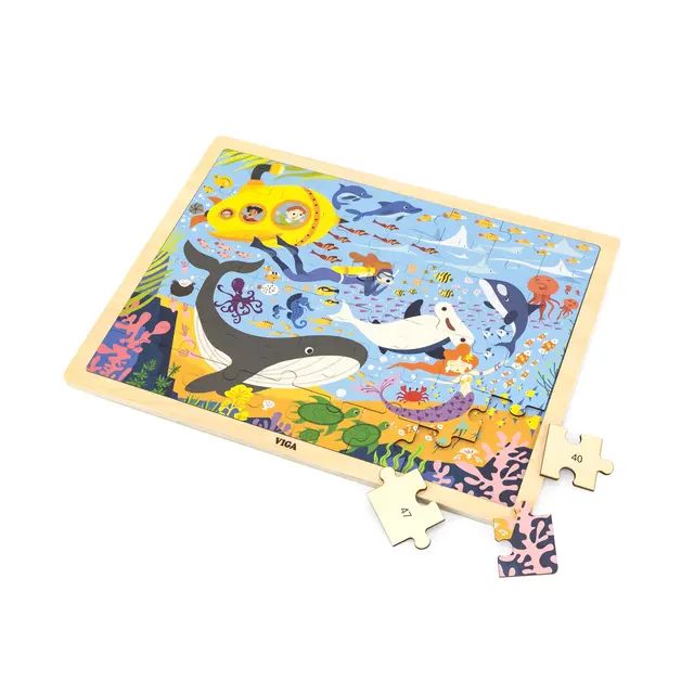 Puslespill havet 48 brikker 