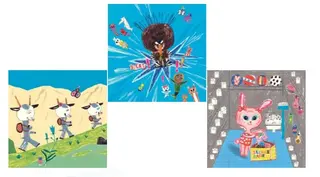 Puslespill Bukkene Bruse 3 x 49 brikker