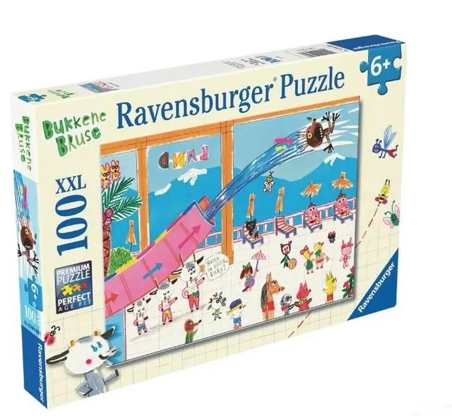 Puslespill Bukkene Bruse 100 brikker 