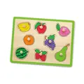 Puslespill frukt 8 brikker