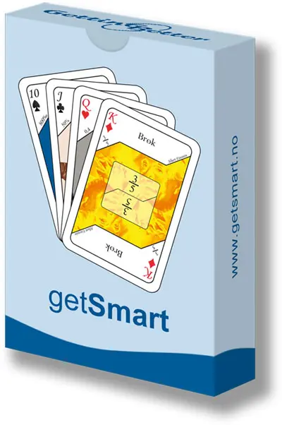 getSmart Brøk/Prosent (blå) 