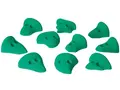 Pebbles klatregrep grønn 10 stk