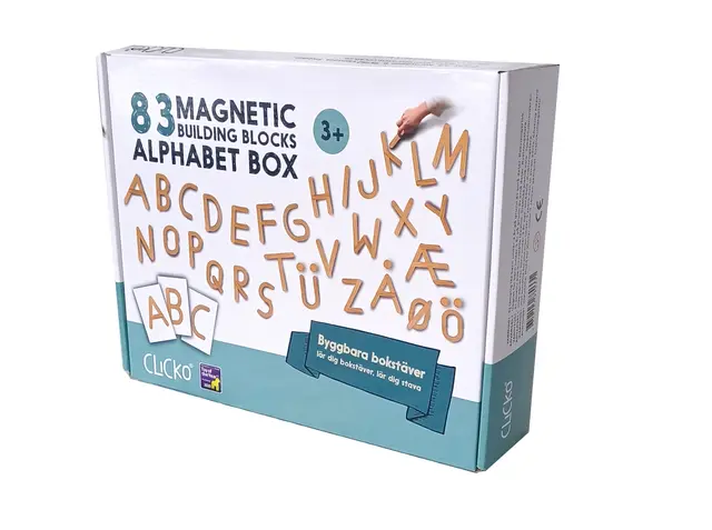 Clicko bygg alfabetet 83 deler 