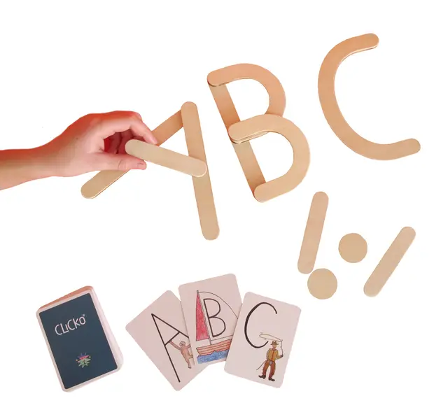 Clicko lære bokstaver 11 deler 