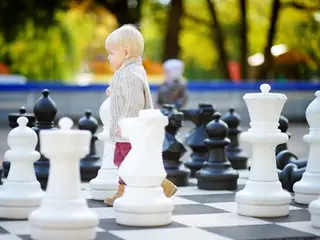 Sjakkbrikker store H43/64 cm