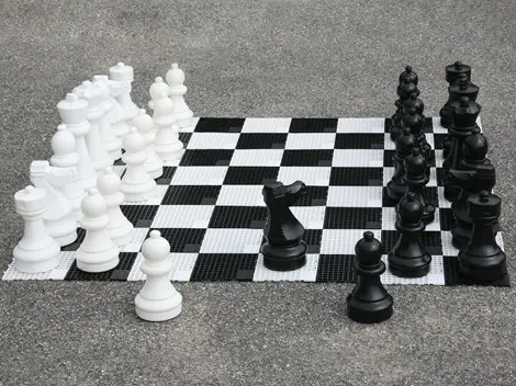 Sjakkbrikker små H20/30 cm 