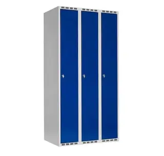 SMG garderobeskap 3 dører B90/120 pr rom x D55 x H175 cm