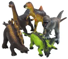 Dinosaurer myke 5 stk