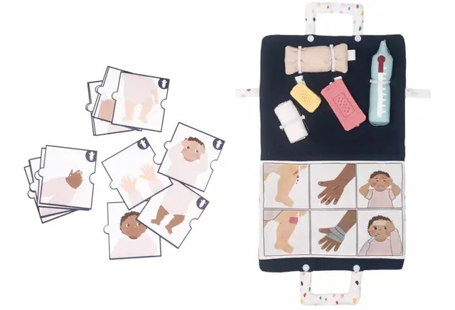 Rubens baby kroppsbevissthet sett 