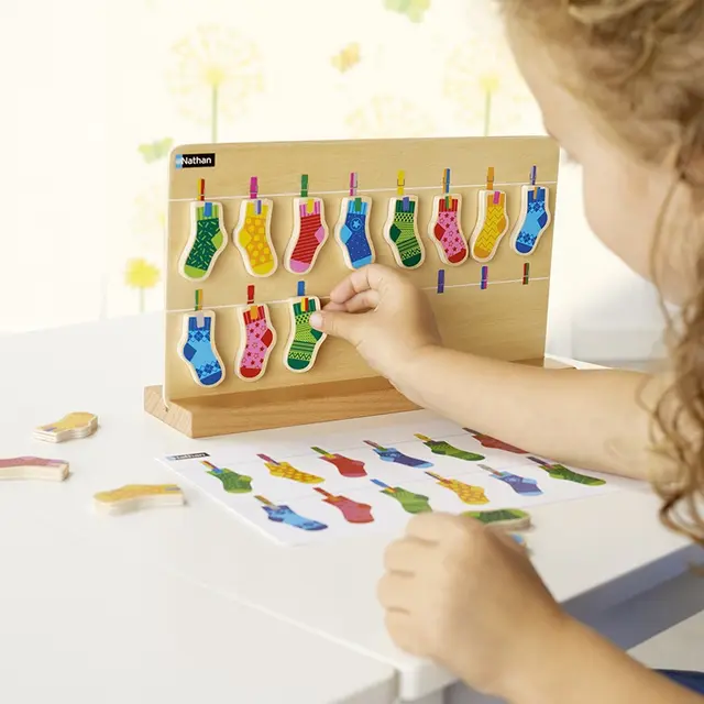 Magnetiske sokker Spill fra 4 år 