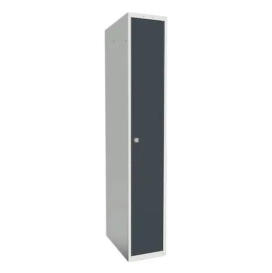 SMT skoleskap 1 dør antrasitt B30 x D55 x H175 cm 
