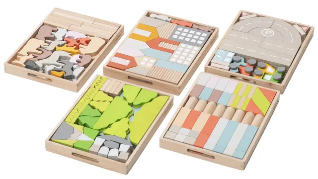 Verden byggeklosser 225 deler 