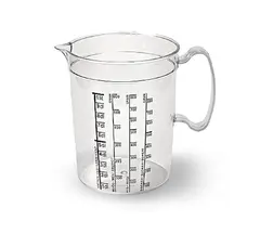 Literm&#229;l i plast 1 l