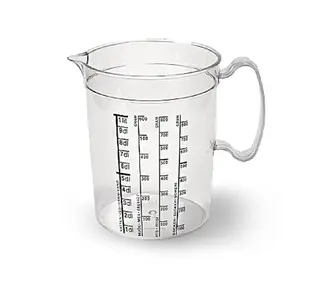 Litermål i plast 1 l