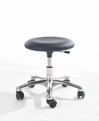 Beta taburett 80 Sort H38-50 cm