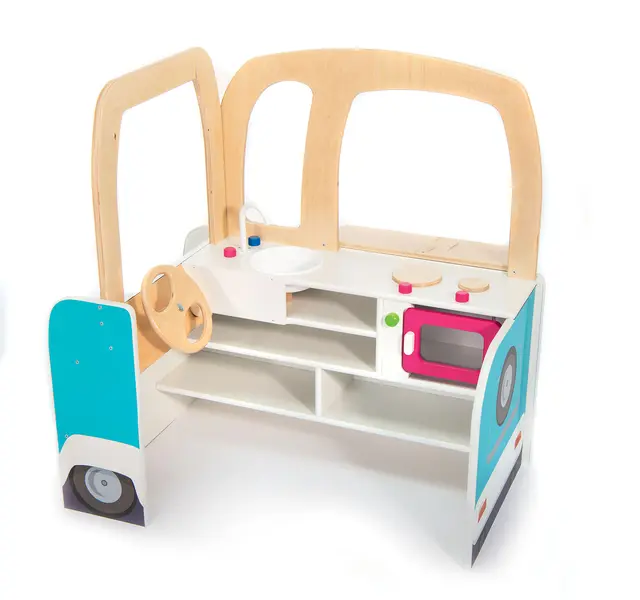 Food truck lekekjøkken B110 x D84 x H115 cm 