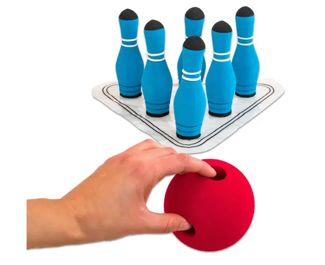 Mini soft bowlingsett 8 deler 