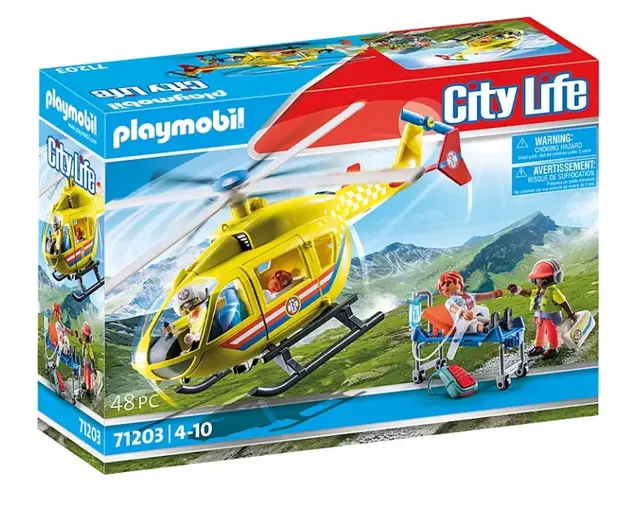 Playmobil redningshelikopter 