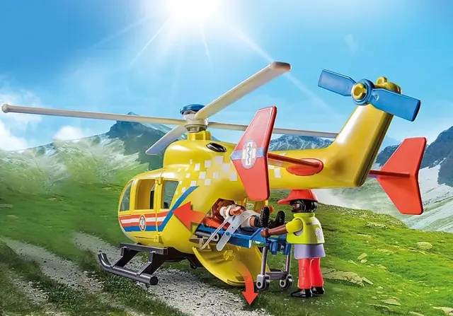 Playmobil redningshelikopter 