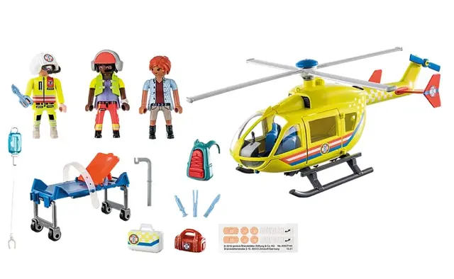 Playmobil redningshelikopter 