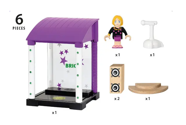 Brio village scene 6 deler 