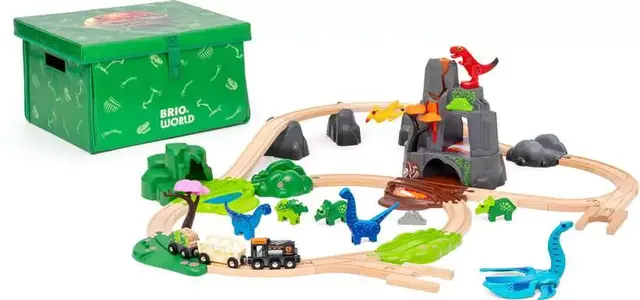 Brio Dinosaur Delux togbane 44 deler 