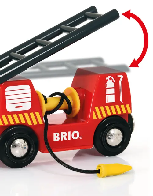 Brio brannstasjon L27 x B19 x H24 cm, 12 deler 