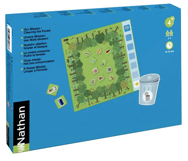 Oppdrag rydde skogen! Spill fra 4 år 