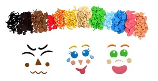 Mosegummi følelser 500 stk