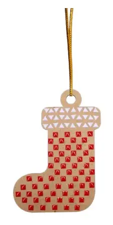 Treoppheng store julefigurer 11 cm, 50 stk 