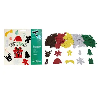 Filt figurer Jul 150 stk