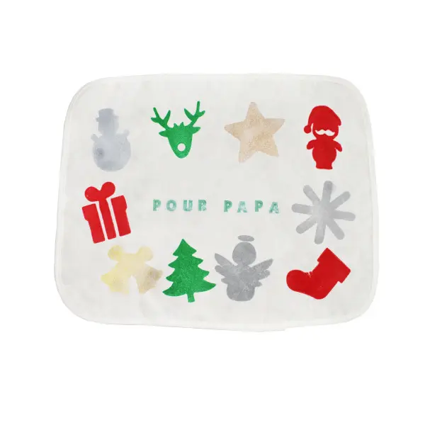 Skumstempler jul 10 stk 