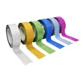 Washitape glitter B15 mm, 6 stk