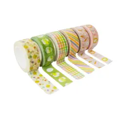 Washitape påske 6 stk x 10 m