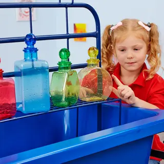 Matematiske måleflasker 4 stk