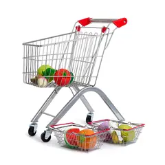 Handlevogn med kurver