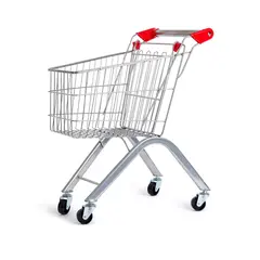 Handlevogn med kurver