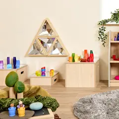 Kaleidoskop speil 4 stk