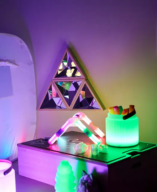 Kaleidoskop speil 4 stk 