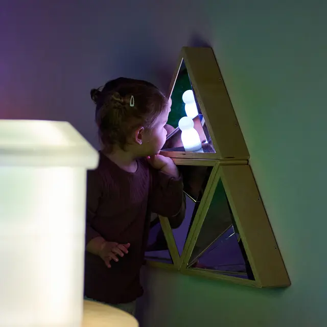 Kaleidoskop speil 4 stk 