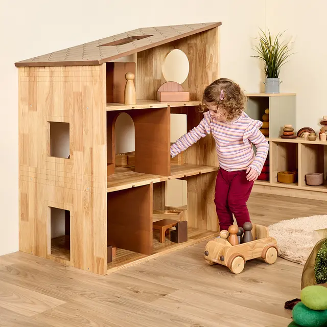 Gigant dukkehus H110 x L84 x B60 cm 