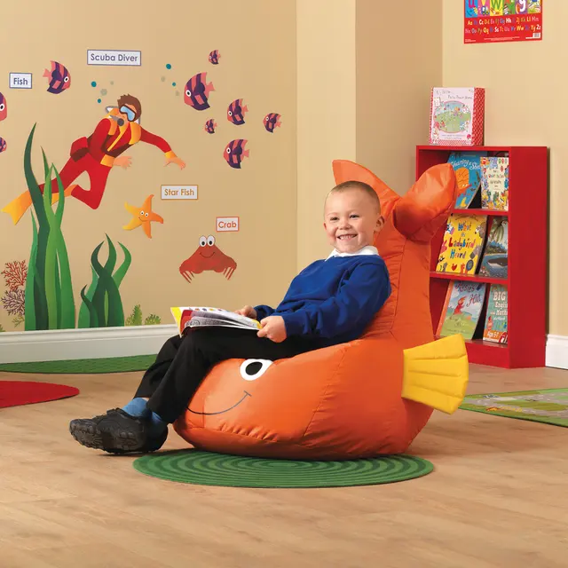 Fisk sekkepute Ø64 cm 