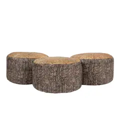 Stubbe puff liten 3 stk, &#216;38 cm