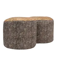 Stubbe puff stor 2 stk, &#216;45 cm